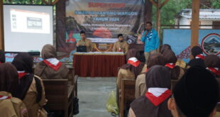 Antusias Peserta Jurnalistik Super Camp Kwarran Wangon