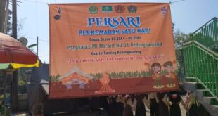 PERSARI MI Ma’arif NU 01 Kedungbanteng Asah Kemandirian dan Kekompakan